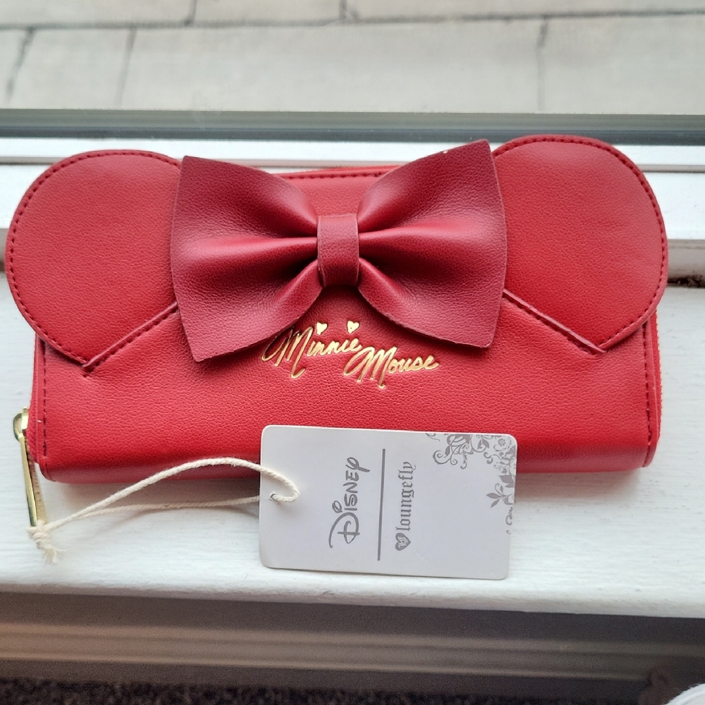 Red Minnie Mouse Wallet